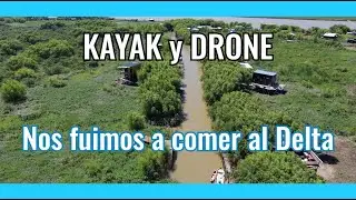 Nos Fuimos a comer al Delta en Kayak  🥘 🛶, Buenos Aires, Argentina 🕊🌳🦦 Skydio 2, GoPro 10
