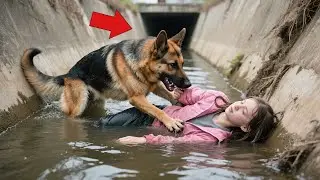 Retired K9 Dog Saves Drowning Girl in Flood &mdash; Then Faces a Death Sentence