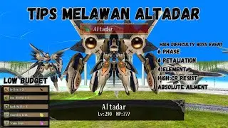 Tips Full Phase Cara melawan Altadar | POV TANK| Toram Online