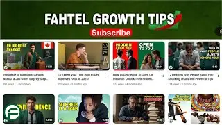 Fahtel Growth Tips Official Channel Trailer