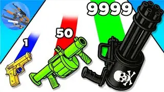🤩Gun Collect March: Shooting 3D 2024 vs Gun Collect March: Shooting 3D 2025 😭