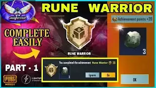 ACHIEVEMENT PUBG l HOW TO COMPLETE RUNE WARRIOR ACHIEVEMENT PUBG