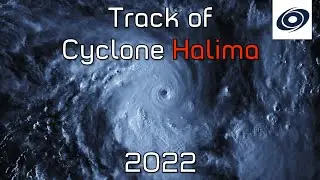 Track of Cyclone Halima (2022)