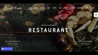 GoodResto - Restaurant WordPress Theme | Food Center, Cafe & Bakery WordPress Theme
