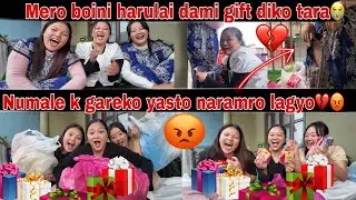 Everyone Was Laughing Color Gift Exchange🤣 || unexpected reaction❣️😍