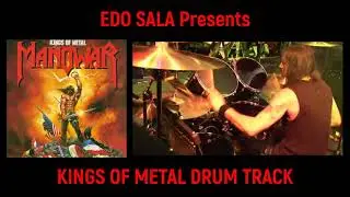 Manowar - Kings of Metal DRUM TRACK by EDO SALA
