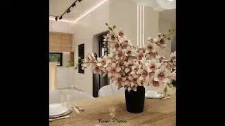 🎥 Nowoczesne wnętrze 57 m&sup2; &ndash; salon, kuchnia i hol w eleganckim stylu! ✨🏡