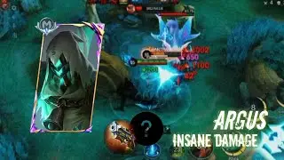 ARGUS INSANE DAMAGE | Argus mlbb build build argus instan kill 100% 💀💀