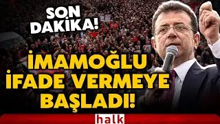 SON DAKİKA! Saatlerdir nezarethanede tutuluyordu! Ekrem İmamoğlu'nun ifadesi 5 saat sonra başladı!