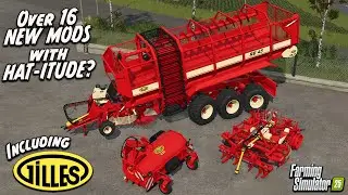 NEW FLOODED RICE FIELD OPTIONS?! NEW MODS (REVIEW)?!! FARMING SIMULATOR 25