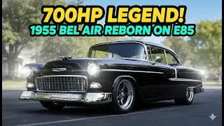 Chevrolet Bel Air 1955 года: Раскрытие классики – возрождение легендарного автомобиля с мощностью...