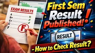 First Sem Result Published -How to Check #result #calicutuniversity 