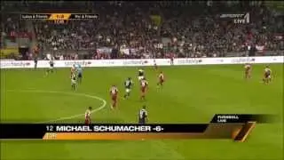 Michael Schumacher - Benefizspiel von Lukas Podolski & Per Mertesacker