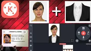 How to Make ID Picture with Attire using Mobile Phone |Kinemaster Tutorials|