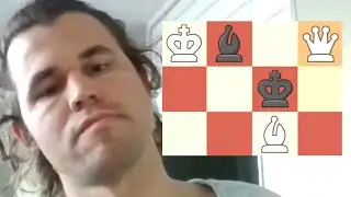 Magnus Baits With Pawn Promotion To Capture The Bishop