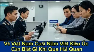 Về Việt Nam Cuối Năm, Việt Kiều Úc Dễ Bị Hỏi Gì Nhất Khi Qua Hải Quan?