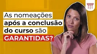 As nomea&ccedil;&otilde;es ap&oacute;s a conclus&atilde;o do curso s&atilde;o garantidas?