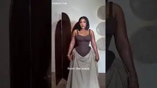 rich chocolate-brown corset bodice