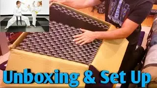 Made a nice soft Virtual Reality space to stand on with gym mats! : Unboxing & Set up