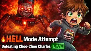 HELL Mode Attempt 🔥🚂 Defeating Choo-Choo Charles LIVE Ep34 #gaming #shortslive