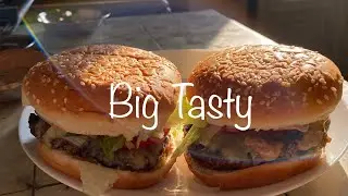 Easy Homemade Big Tasty Sandwich - Recipe & Tutorial