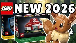 Официально представлены новые наборы Lego Pokemon 2026 года.