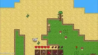 I've added a resource extraction system to my game Forest Game