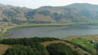 Il Lago del Matese dall’alto