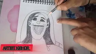 Red Criminal Drawing | Free Fire Legendary Bundle Sketch 🔥