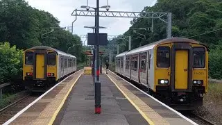Trains at Treforest Estate 9/7/2025