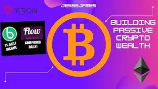 Passive Income- DeFi Crypto Platform FLOW on TRON