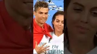 Ronaldo,s,,🥰when meet React.Georgina,s#football#edit#goat#cr7#georginarodriguez.