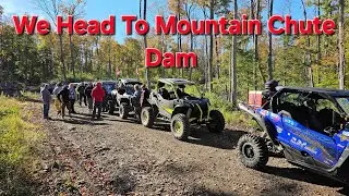 Pt 1 Ompah To Mountain Chute Dam Oct 12/24 #ofatv #yamaha #Honda #polaris #canam