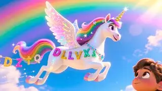 Flying Unicorn ABCs 🦄🔤 Fun Alphabet Song for Kids | Learn ABCs for Toddlers