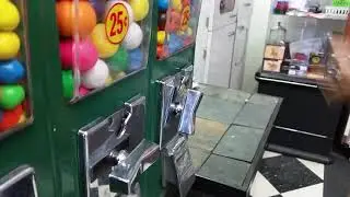 How to get FREE candy. Coin machine