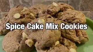 Spiced Cake Mix Cookie/ Cake Mix Cookie Recipe/ Twisted Mikes