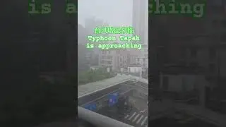 Typhoon Tapah is approaching台风塔巴来😬😬😬😬 #china #nature #typebeat