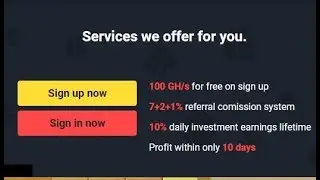 SpaceMining New Bitcoin Cloud Mining Site 2018-100 Ghs Free Hash Power On Registration-No Inves