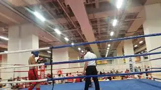 Uğur KARAHAN - Kick Boks 75 Kg. Low Kick Fight 14 sec. K.O-  Blue Corner