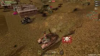 Tanki Online Shaft Legacy Skin Short-Band Emitter Augment and Mammoth Legacy Skin Driver gameplay