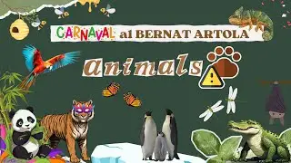 🎭🎶 Carnestoltes al Bernat Artola: Salvem els Animals en Perill d’Extinció! 🐯🦜