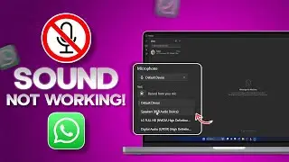 Как исправить отсутствие звука в WhatsApp для ПК | Решение проблем со звуком в WhatsApp для ПК