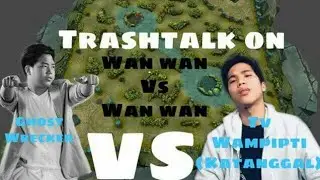 KATANGGAL (TV WAMPIPTI) VS WRECKER | TRASHTALK ON | 1V1 WAN WAN | GAME 3 | MLBB