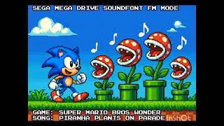 Super Mario Bros Wonder - Piranha Plants on Parade (SEGA Mega Drive Soundfont)