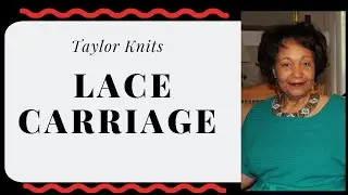 Machine Knitting Lace - How to Operate Carriages