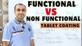Functional and Non Functional Coating | Types Of Tablet Coating