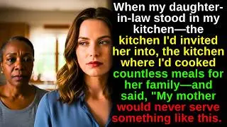 My Daughter-in-Law Said Her Mom Was Better Than Me. I Answered