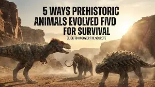 5 Wild Ways Prehistoric Animals Survived!
