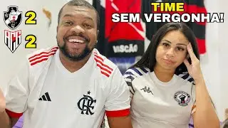 Vasco x Atlético-GO, react; Gigante da Colina arranca empate com o lanterna no finalzinho!