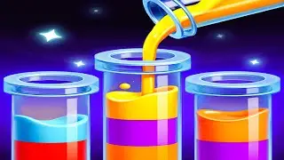 🧪 Sort Logic Lab 🧩 GAMEPLAY Levels 1-6 (Android, iOS)